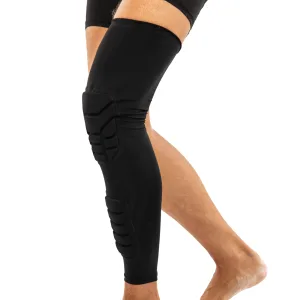 Наколінник-панчоха баскетбольний компресійний із захисними накладками рамер 1 шт L