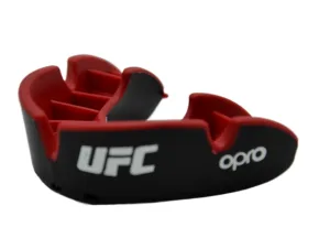 Капа OPRO Silver UFC дитяча (вік до 11) Black/Red (ufc.102515001)