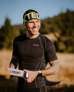 Термокофта лонгслів X TECH Maglia Race 3 Munica Lunga giroc Nero L/XL чорна