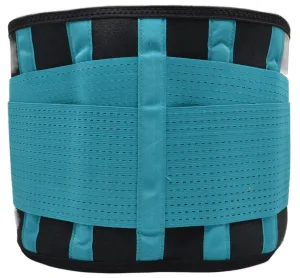 Пояс компресійний MadMax MFA-277 Slimming belt Black/turquoise S