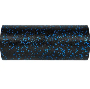 Масажний ролик (роллер) гладкий PowerPlay PP-4347 EPP Foam Roller чорно/синій 33x14 см