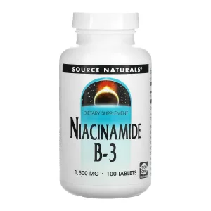 Niacinamide B-3 1500 мг - 100 таблеток