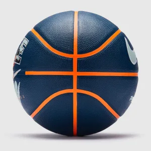 М'яч баскетбольний Nike EVERYDAY PLAYGROUND 8 P GRAPHIC DEFLATED СИНІЙ/ОРАНЖЕВИЙ/БІЛИЙ N.100.4371.408.07 Оригінал