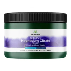 Magnesium Citrate Powder 100% Pure - 244 г