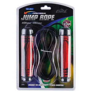 Скакалка CIMA швидкісна з підшипниками та обважнювачами 3 м CM-J583 Помаранчевий