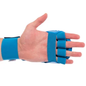 Рукавички накладки для карате ELS синій M