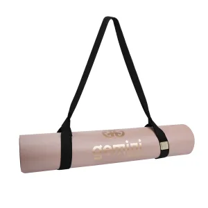 Килимок для йоги каучуковий поліуретан Sport Pro 183 см*68 см*5 мм пудровий