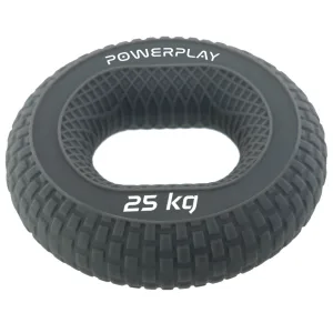 Еспандер кистьовий силіконовий PowerPlay PP-4333 Hand Grip Large 25 кг. сірий