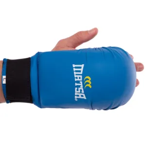 Рукавички накладки для карате Matsa Синій M