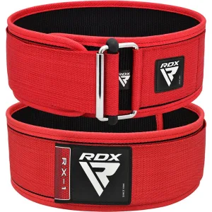 Пояс для важкої атлетики RDX RX1 Weight Lifting Belt RED-L