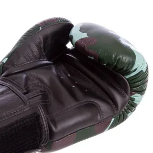 Рукавички боксерські шкіряні TWINS FBGVL3-ARGN 14 унцій Камуфляжний (Оригінал)