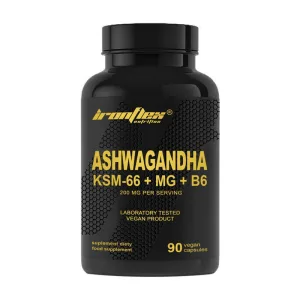 Ashwagandha KSM-66+MG+B6 200 мг - 90 капсул