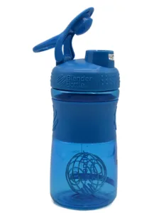 Шейкер спортивний пляшка BlenderBottle SportMixer Flip 590 мл Cyan оригінальний