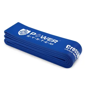 Еспандер петля гумка для фітнесу і кроссфіту Power System PS-4054 CrossFit Level 4 Blue опір 22 - 50 кг