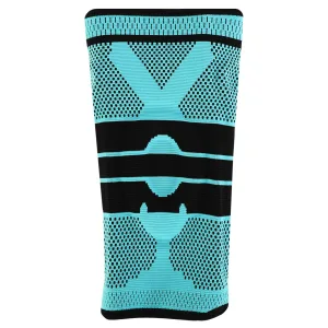 Наколінник бандаж із силіконовим кільцем MUTE ML 1 шт 9066-CYAN - M