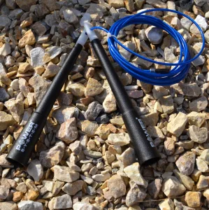 Скакалка швидкісна Power System PS-4033 Crossfit Jump Rope синій 2,8 m.