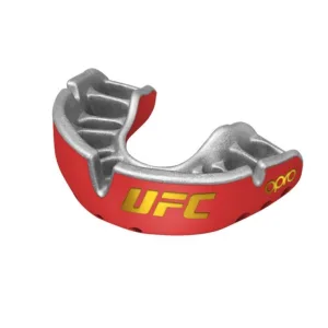 Капа OPRO Gold UFC доросла (вік 11+) Red/Silver (art.102516002)