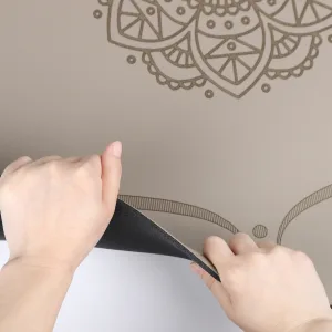 Килимок для йоги каучуковий поліуретан Sport 183 см 68 см 5 мм