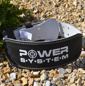 Пояс для важкої атлетики Power System PS-3250 Power Basic шкіряний Black - S