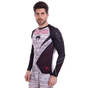 Рашгард лонгслів чоловічий VNM M-2XL чорний-білий 9520 - XL