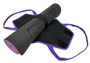 Сумка-переноска EasyFit для йога-килимка фіолетова
