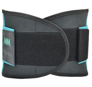 Пояс компресійний MadMax MFA-277 Slimming belt Black/turquoise L