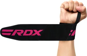 Бинти для зап'ясть (кистьові бинти) RDX W2 Gym Wrist Wraps Pink Pro