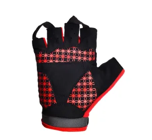 Велоперчатки женские PowerPlay 5284 A красные - XS