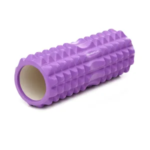 Масажний ролик роллер PowerPlay 4405 EVA Massage Roller Фіолетовий 33x12 см.