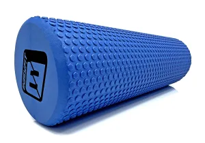Масажний ролер EasyFit Foam Roller 45 см синій