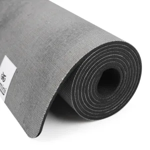 Килимок для йоги каучуковий лляний Sport 183 см 68 см 4 мм Storm