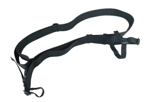 Ремінь збройовий трьохточковий тактичний 3-point чорний (трьохточка)