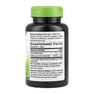 Choline 500 мг - 100 таблеток