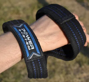 Лямки для тяги вісмірка Power System PS-3405 Figure 8 чорний/синій L/XL