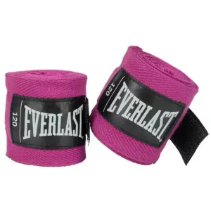 Бинти боксерські  Everlast CORE HANDWRAPS 120X2 Рожевий універсальні 120 дюймів (304,8 см) (Оригінал) P00003248