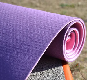 Килимок для йоги та фітнесу Power System PS-4060 TPE Yoga Mat Premium фіолетовий 183 х61 х0,6