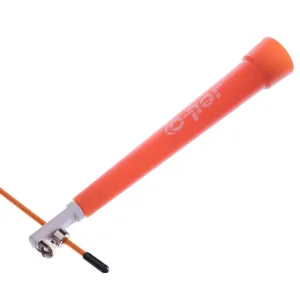 Скакалка швидкісна кросфіт зі сталевим тросом Чорний - 300 см