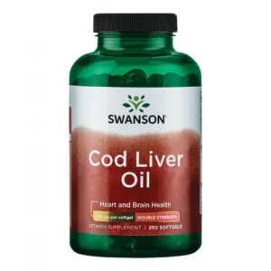 Cod Liver Oil (Double strength) 700 мг - 250 софтгель per bottle
