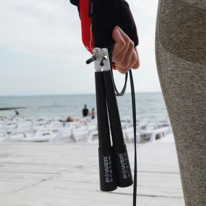Скакалка швидкісна Power System PS-4033 Crossfit Jump Rope Чорний 2,8 m.