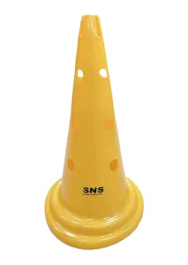 Конус-фішка для тренувань з отворами для SNS 50 см червоний