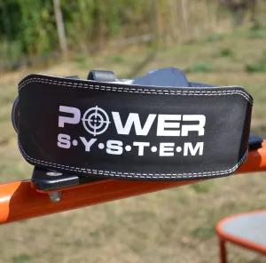 Пояс для важкої атлетики Power System PS-3250 Power Basic шкіряний Black - S