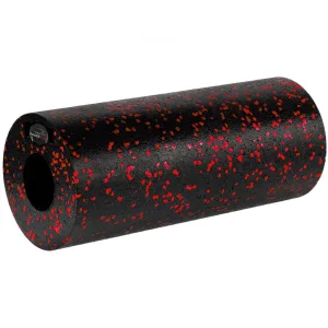 Масажний ролик (роллер) гладкий PowerPlay PP-4348 2 in 1 EPP Foam Roller чорно/червоний 33×14 см