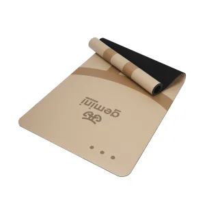 Коврик для йоги каучуковый полиуретан Pro Zodiac Sport Pro близнецы 183 см*68 см*5 мм