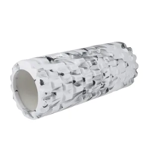 Масажний ролик (роллер) PowerPlay 4025 Massage Roller Сіро-чорний 33x15 см