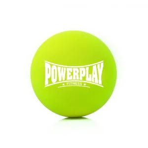 Масажний силіконовий м'яч PowerPlay PP-4354 Silicone Lacrosse Ball (6,3см.) Зелений