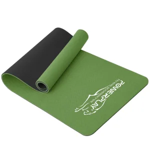 Килимок для йоги та фітнесу PowerPlay 4150 TPE Premium Performance Mat Зелений 183x61x0,6 см