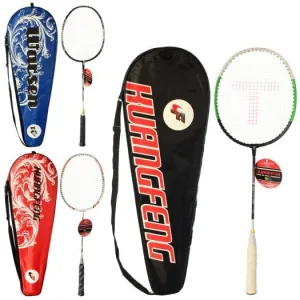 Бадмінтон MS 0781, 1 ракетка, чохол червоний