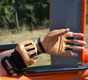 Рукавички для фітнесу MadMax MFG-248 Clasic Brown S
