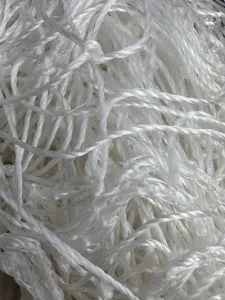 Football Net 7.3x2.44 m White 2 pcs