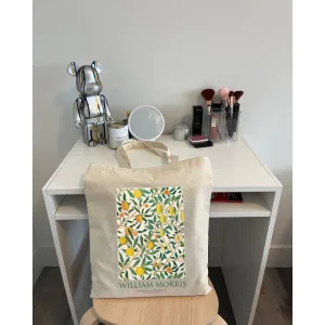 Екошопер BookOpt BK4075 WILLIAM MORRIS "лимонне дерево" бежевий